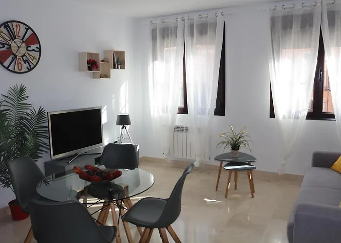 Apartment Roca Tarpeya 4 Parking Incluido - Living Toledo